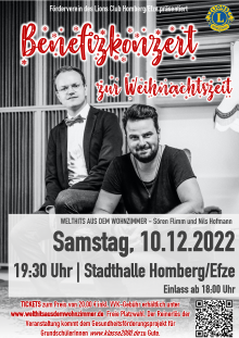 Thumbnail for Benefizkonzert zur Weihnachtszeit vom LC Homberg/Efze